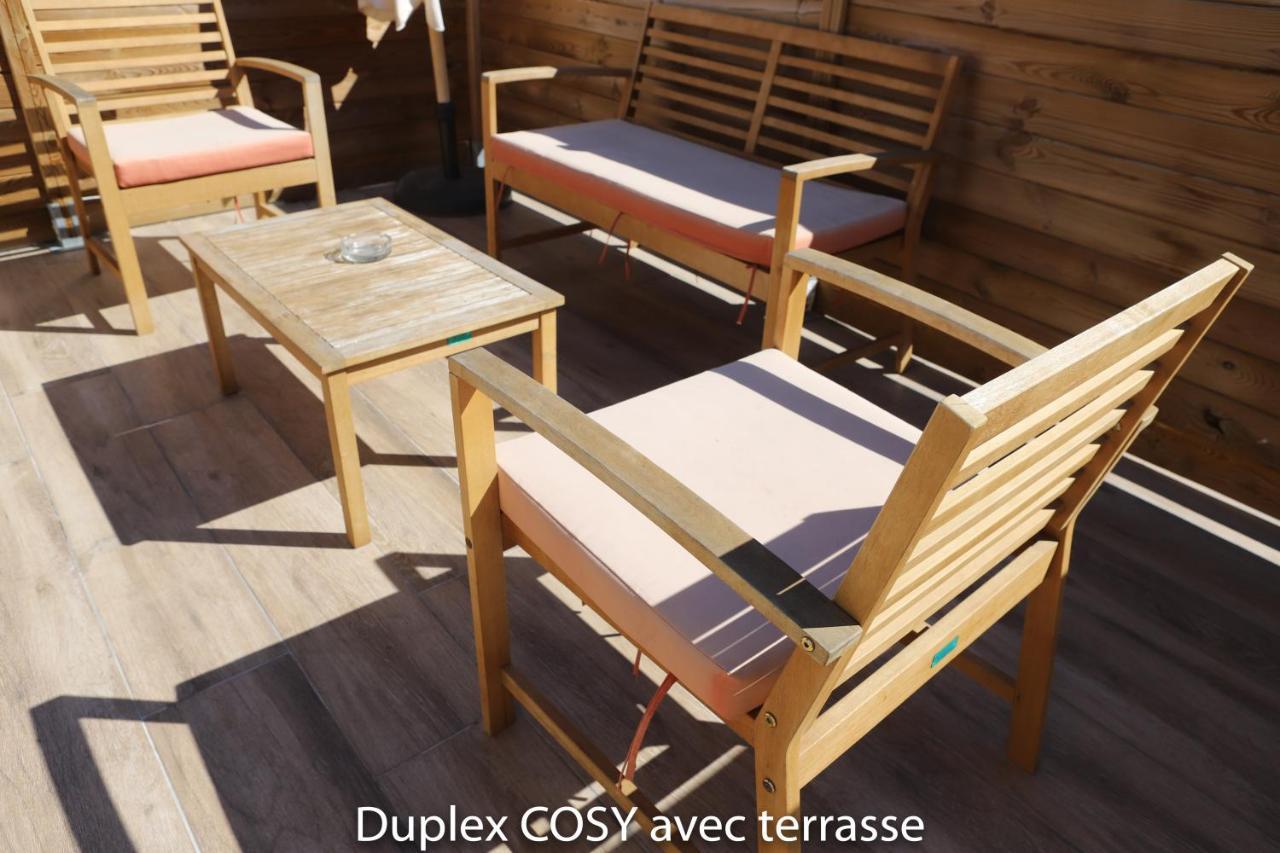 Duplex Cosy Avec Terrasse Appartement Marseilles Buitenkant foto